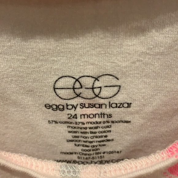 Egg by Susan Lazar girl’s drop waist dress 24 mos - Picture 3 of 5